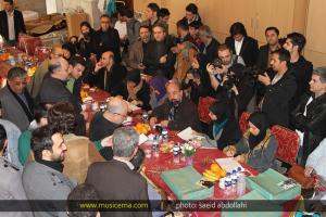 دیدار خوانندگان موسیقی پاپ با جانبازان - 3 دی 1392