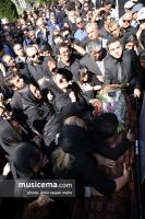 مراسم تشییع پیکر ناصر فرهودی - 16 مرداد 1396