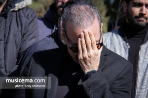 مراسم تشییع و تدفین همسر علیرضا قربانی - بهمن 1402