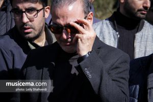 مراسم تشییع و تدفین همسر علیرضا قربانی - بهمن 1402