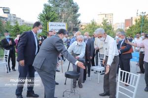  هم‌زمان با میلادِ استاد «ابراهیم قنبری‌مهر» بوستانی به نام‌ش مزین شد