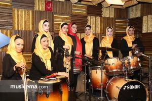 تمرین گروه صبا محمدی برای کنسرت 24 اردیبهشت
