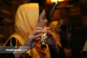 تمرین گروه صبا محمدی برای کنسرت 24 اردیبهشت